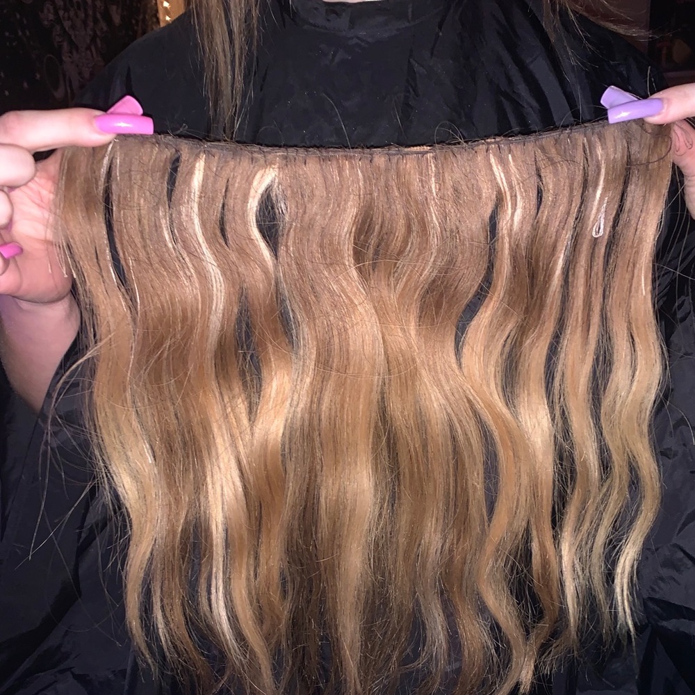 Hand tied extensions